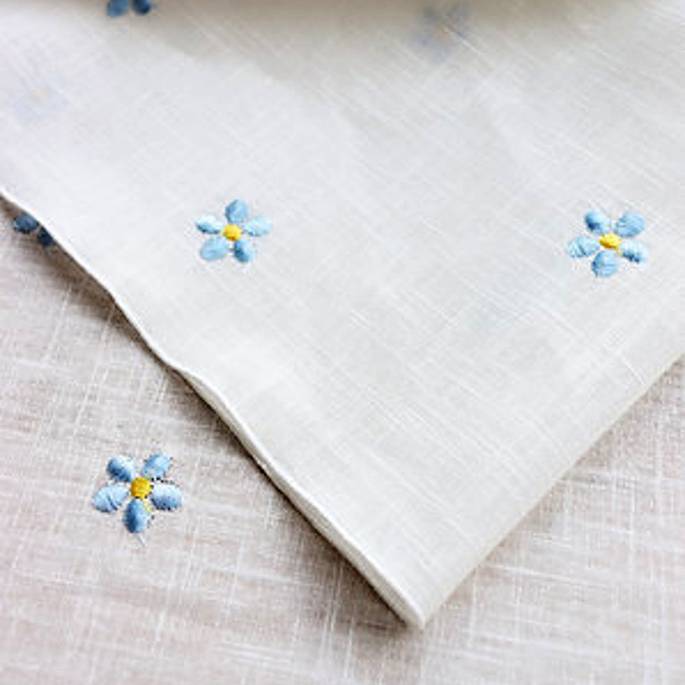 Giardino Segreto Luxury linen napkin QUADRI 6 pcs