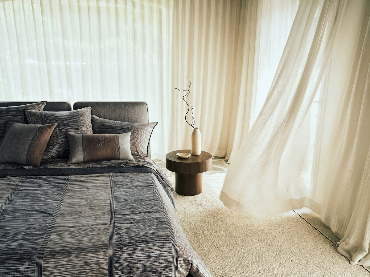 Luxusní povlečení bavlněný satén HUGO BOSS LOFT TAMAN