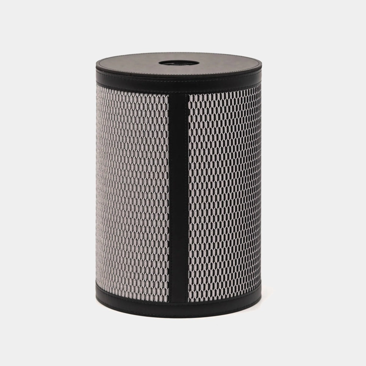 Luxusní odpakový koš z kůže