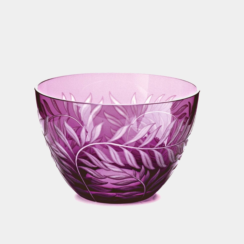 THERESIENTHAL Malá křišťálová miska FEUILLES