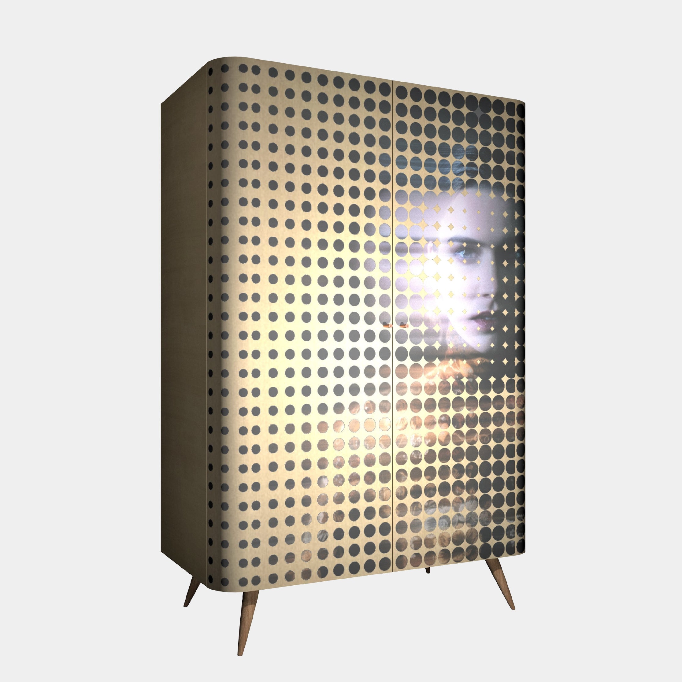 Helena Dařbujánová Designová šatní skříň Ona je...