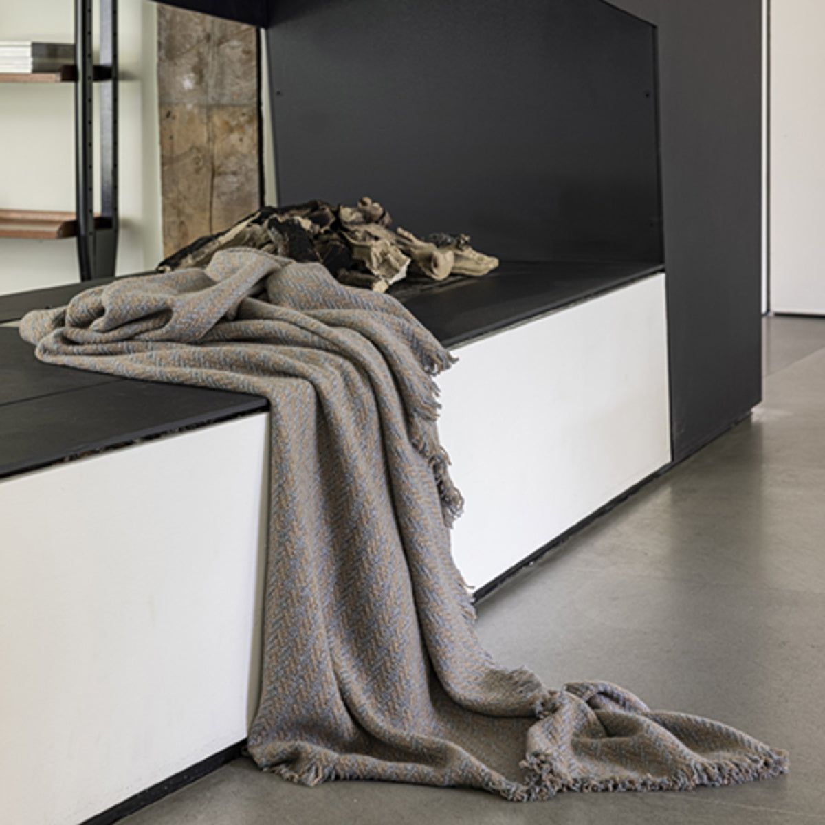 ALONPI Tolone Luxusní kašmírová deka 100% kašmír