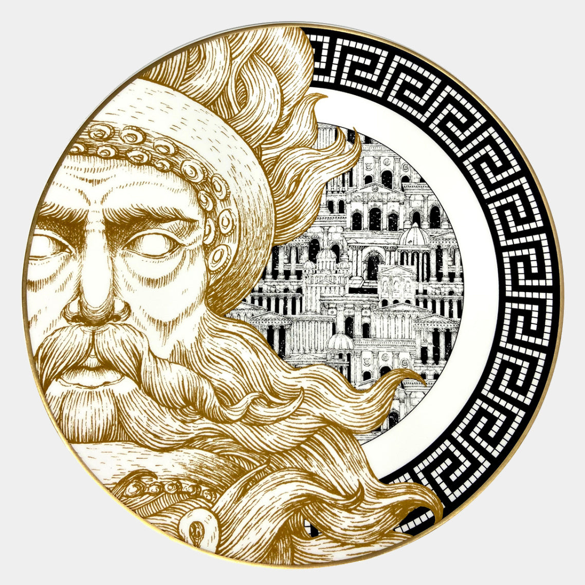 AQUATIC CREATURES Atlantis Porcelánový talíř