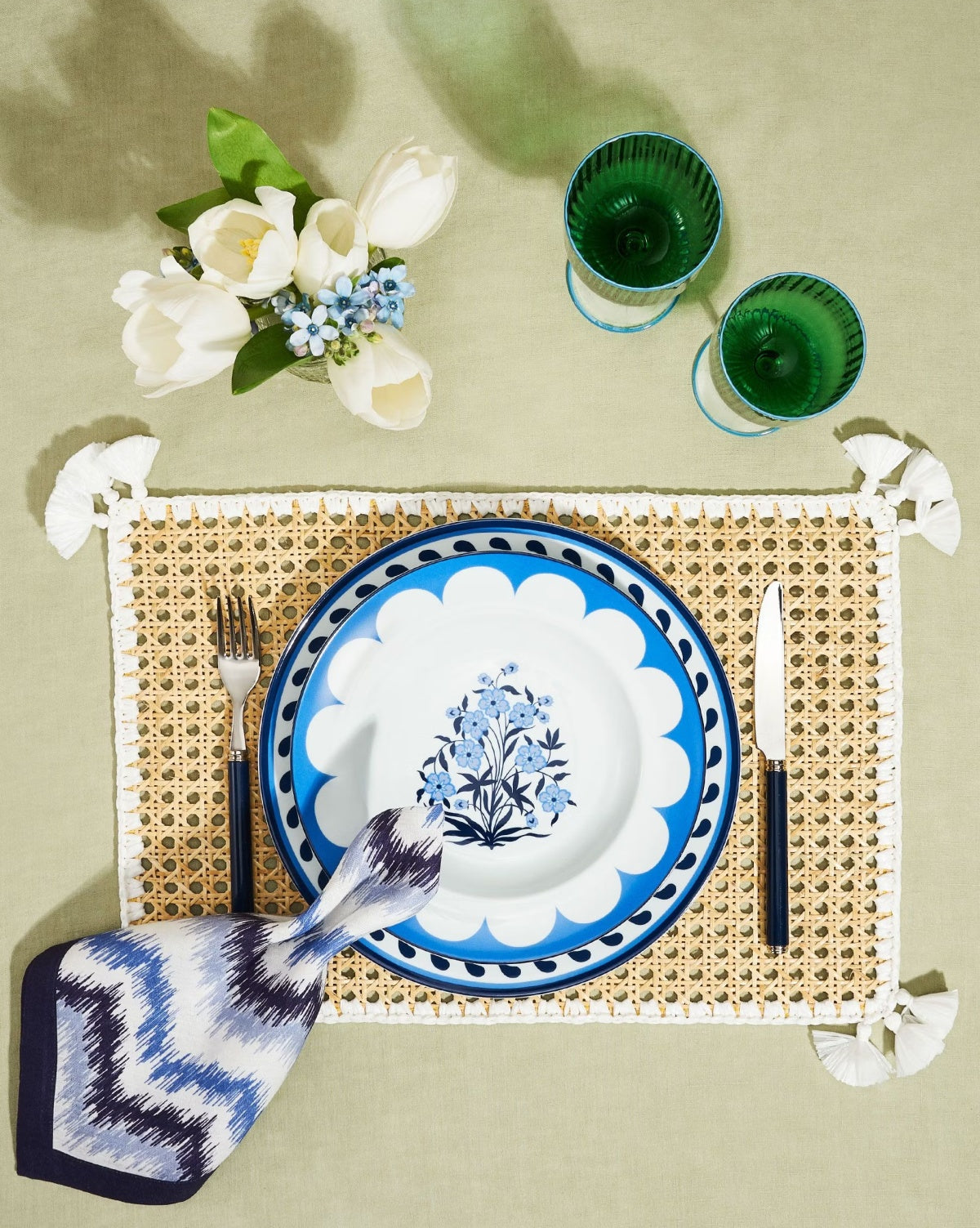 Aquazzura Goa látkový ubrousek 50x50cm