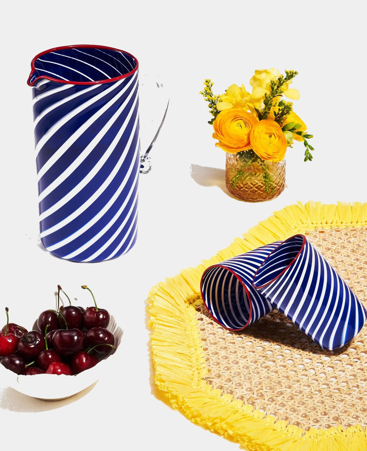 Aquazzura LIDO skleněný džbán