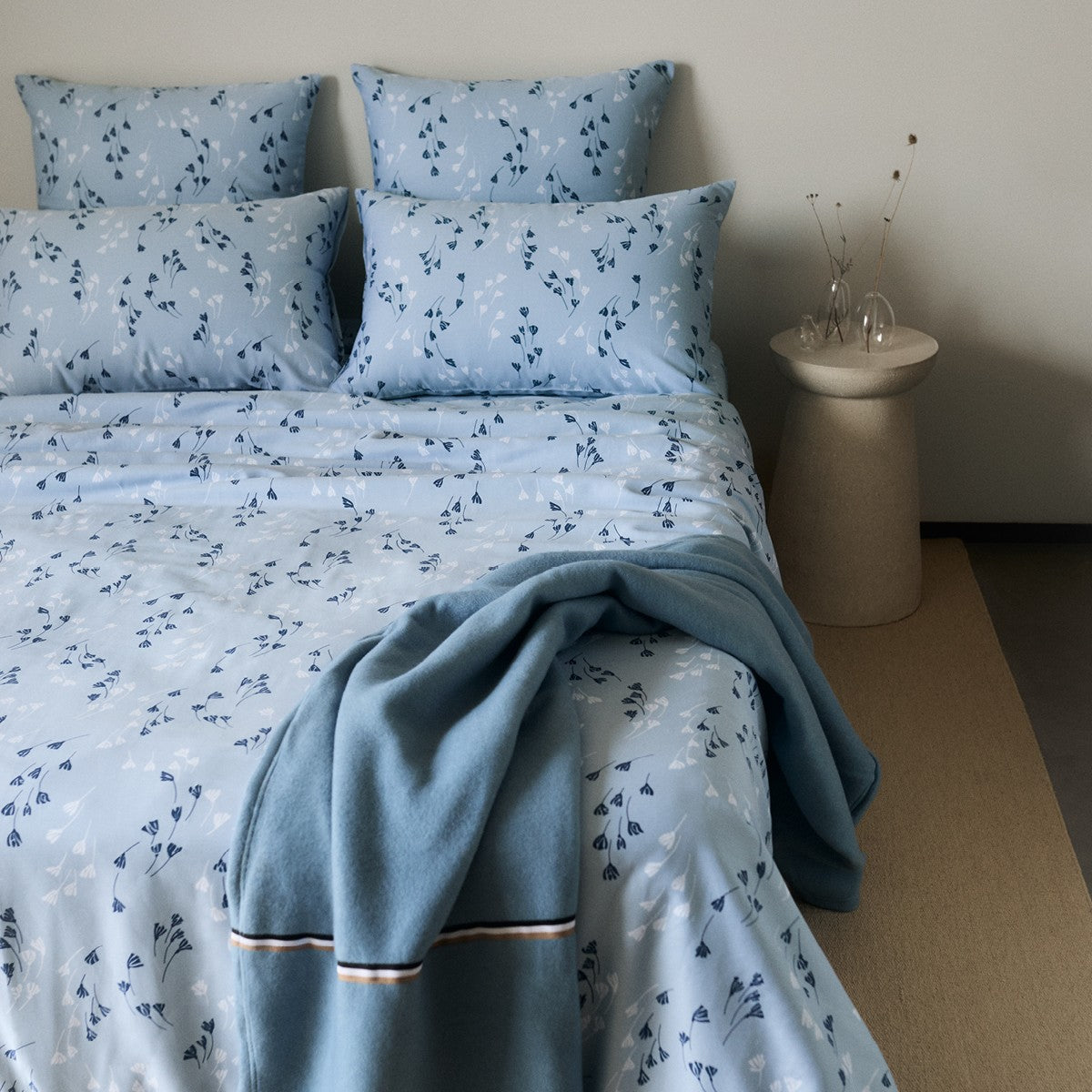 Luxusní povlečení bavlněný satén BOSS Home VALERIAN CELEST