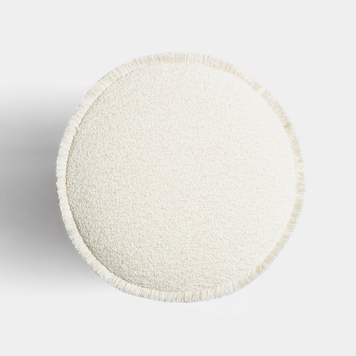 LO DECOR IL POUF Bouclè Cream