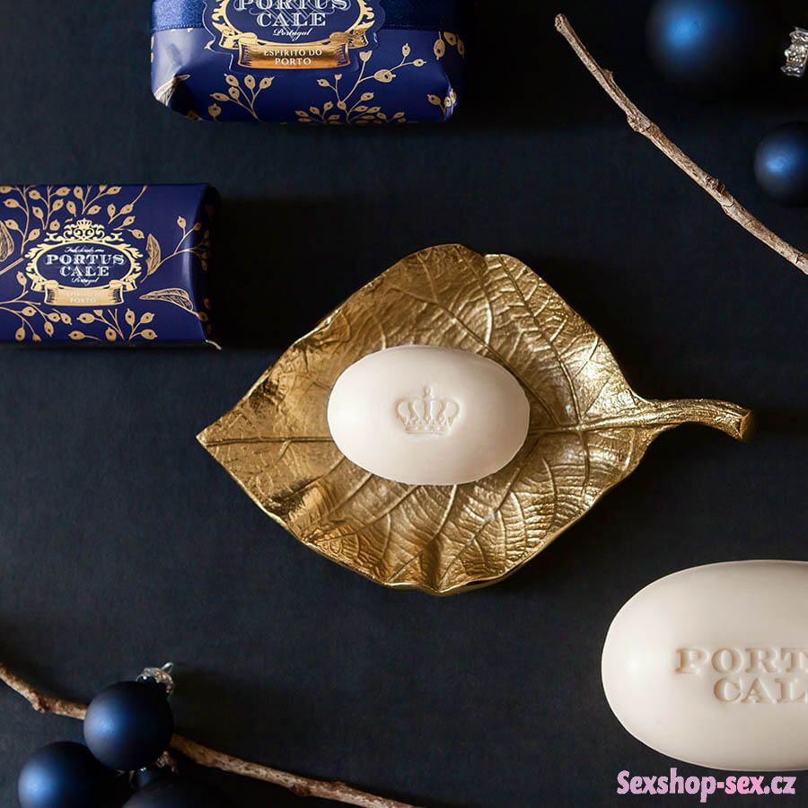 Luxusní hydratační mýdlo 40g Portus Cale Festive Blue