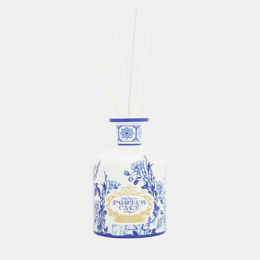 Luxusní keramický difuzér Gold & Blue - Růžový pepř a jasmín