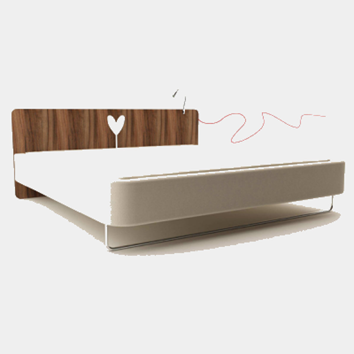 Helena Dařbujánová Designová postel Mácha