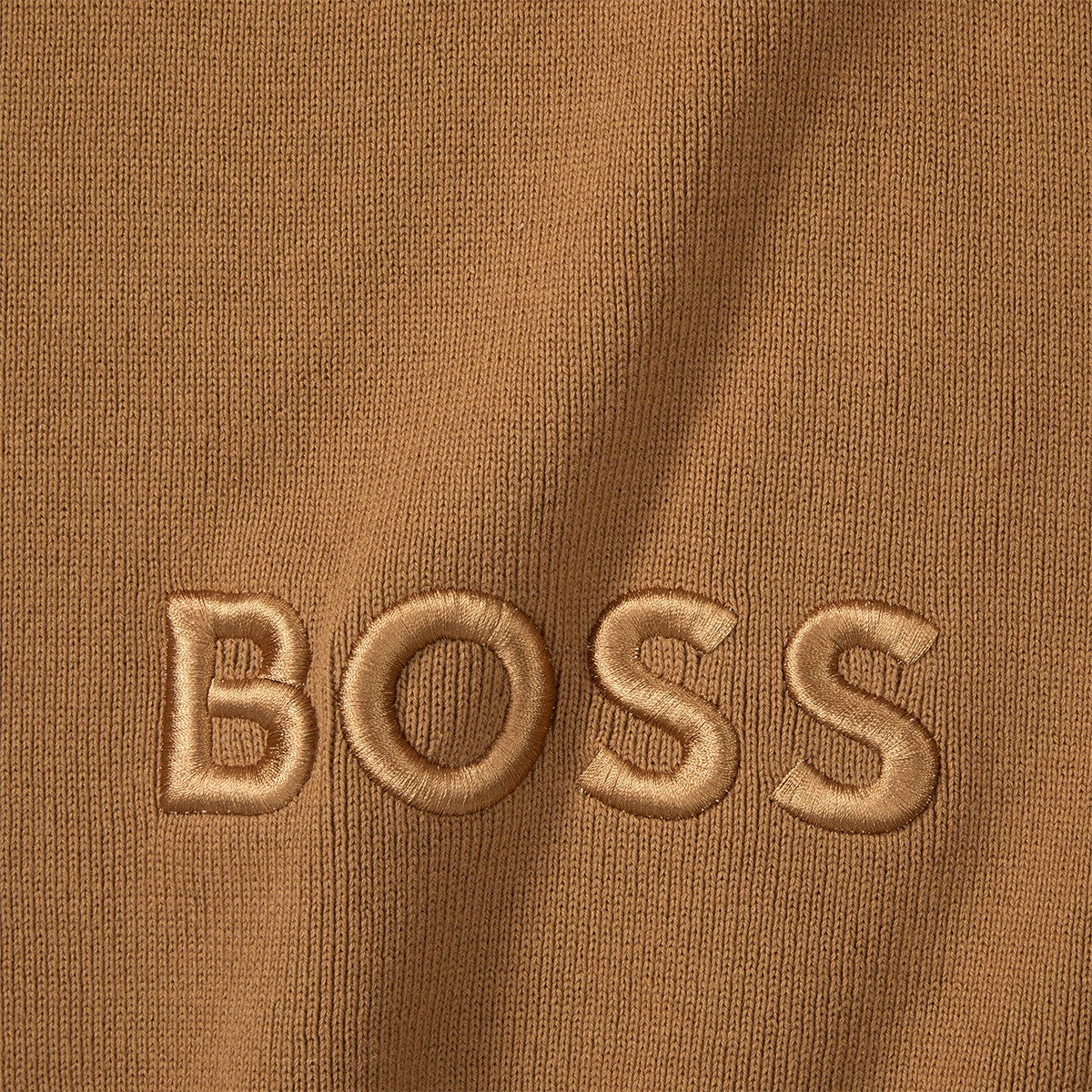 Pohodlná deka z bavlněného úpletu HUGO BOSS BOLD LOGO