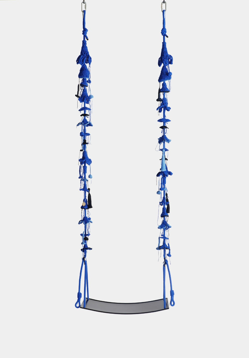 IOTA designová houpačka s kovovým sedákem ROYAL BLUE