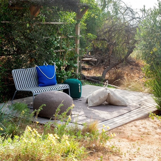 Sedací polštář s uchem pro indoor a outdoor - SAND - IOTA - perdonahome