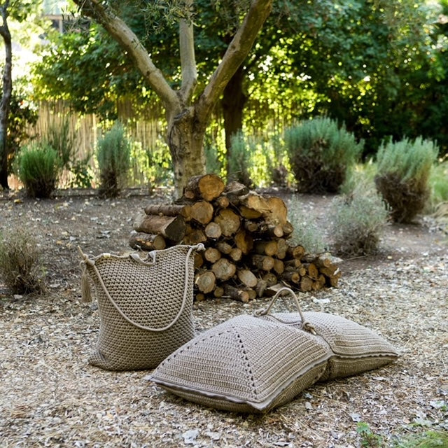 IOTA Designový sedací polštář velký GREEN pro indoor a outdoor