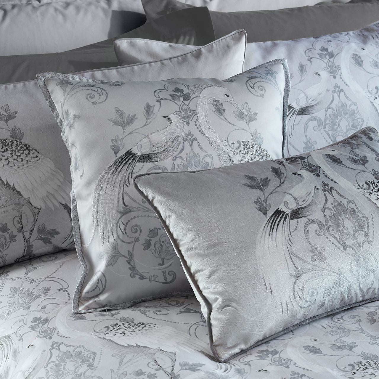 Laura Ashley luxusní povlečení Tregaron bavlněný satén