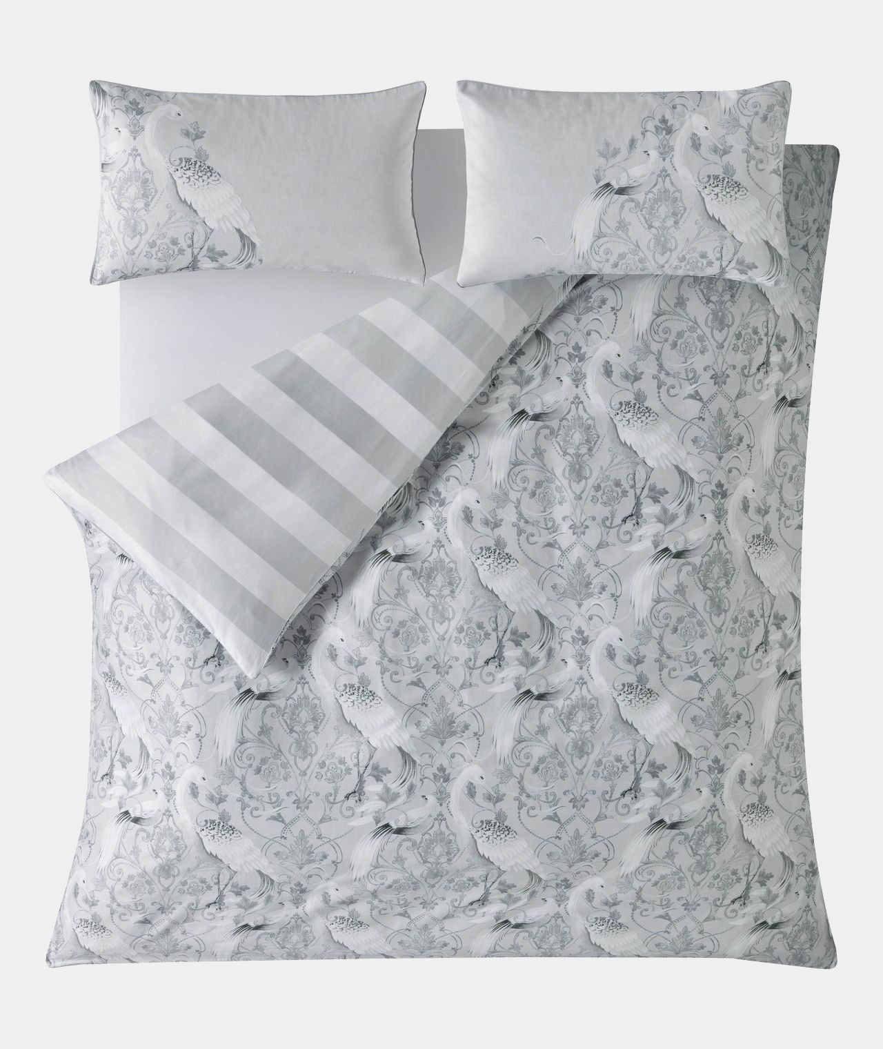 Laura Ashley luxusní povlečení Tregaron bavlněný satén