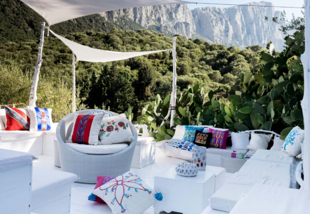 Originální sardinský polštář LINEA TRADITIONE