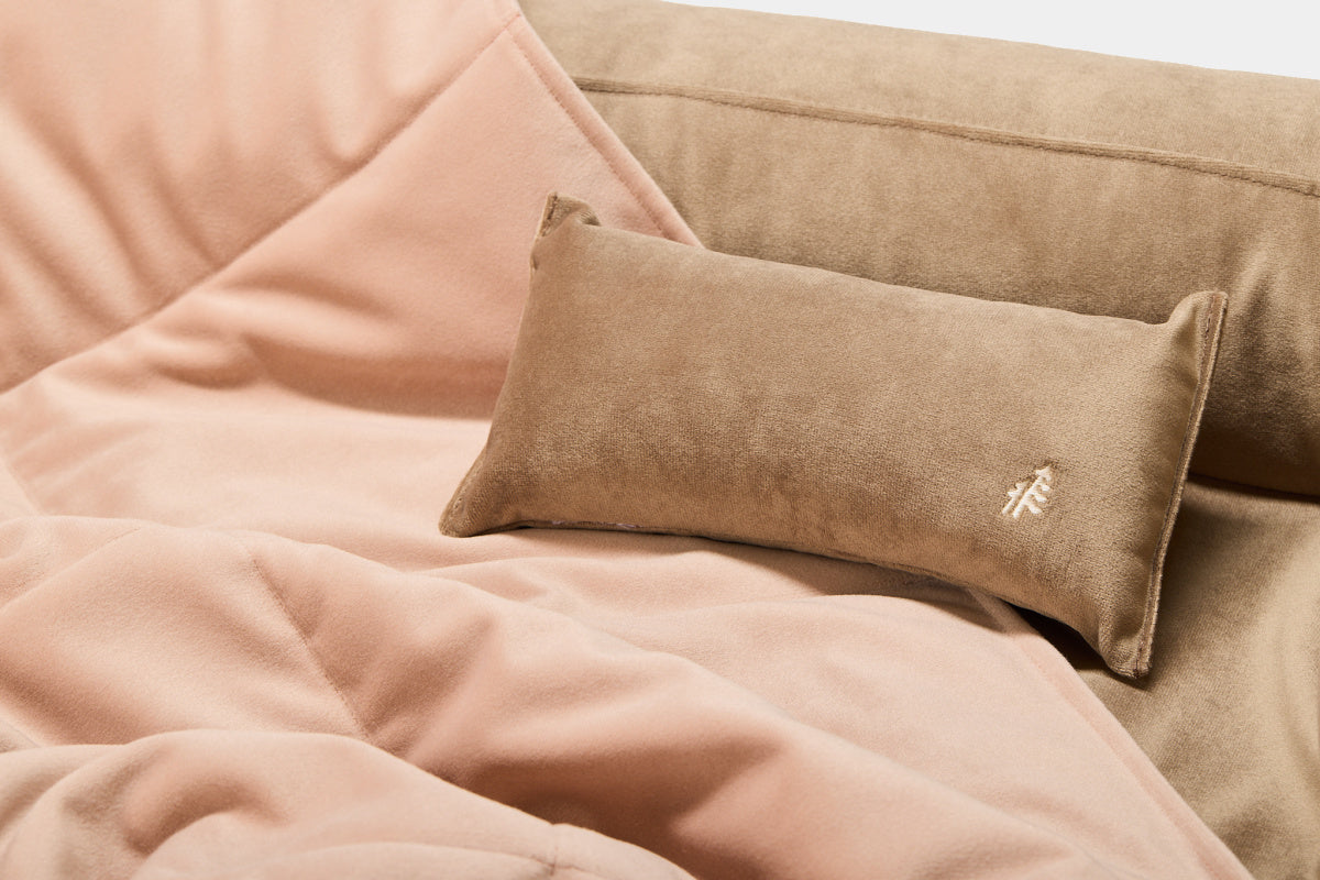 LEBEDDIE Sametový polštářek do pelechu pro psy