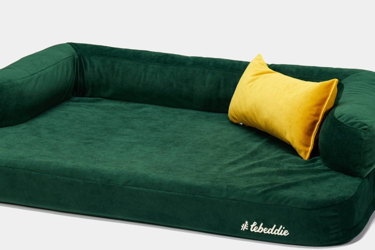 LEBEDDIE Sametový polštářek do pelechu pro psy