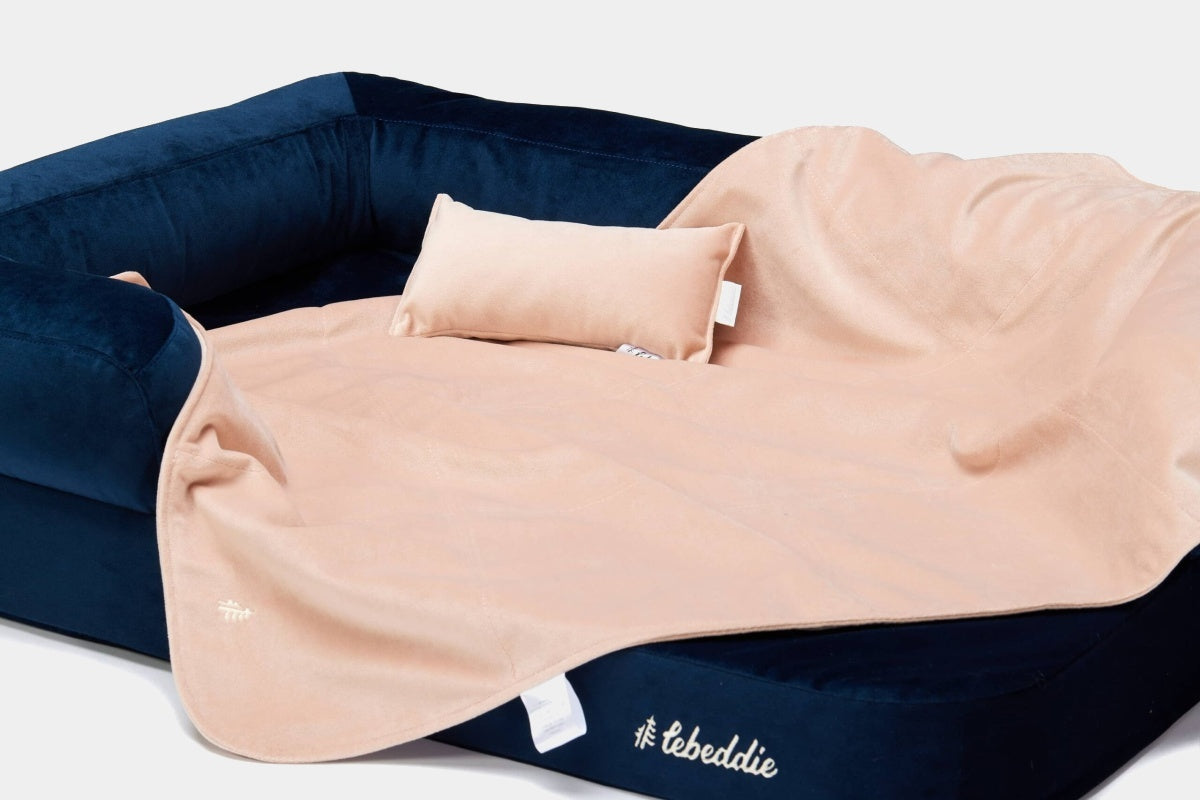 LEBEDDIE Sametový polštářek do pelechu pro psy