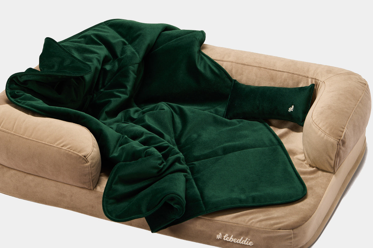 LEBEDDIE Luxusní deka pro psa s ovčí vlnou