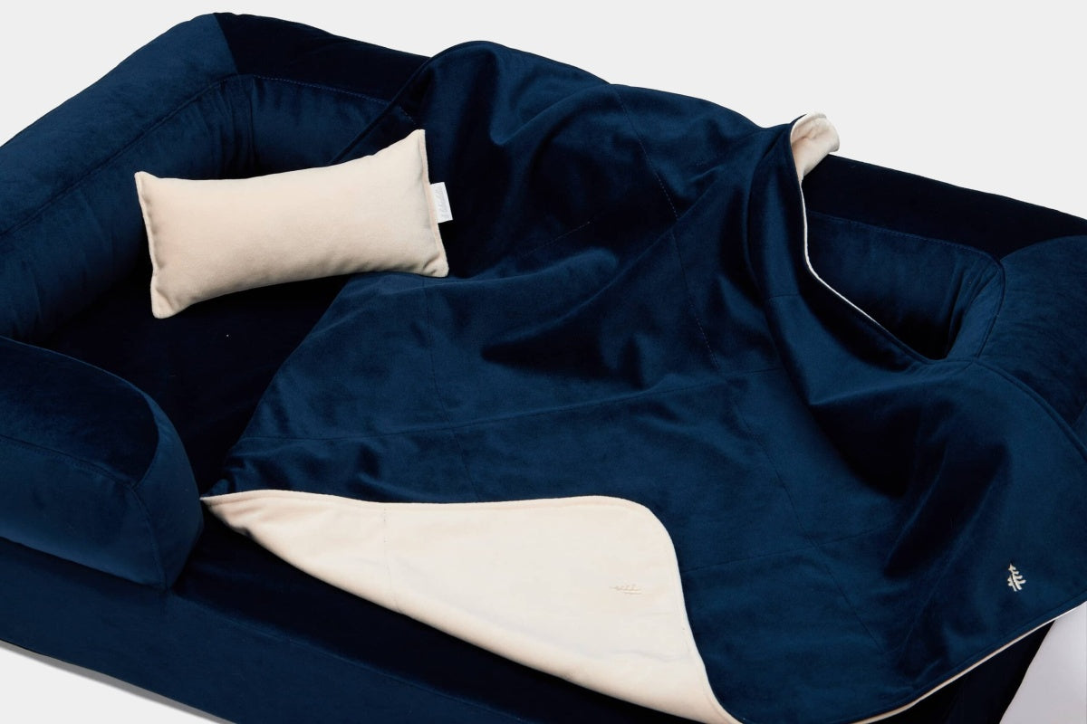 LEBEDDIE Luxusní sametová deka pro psa