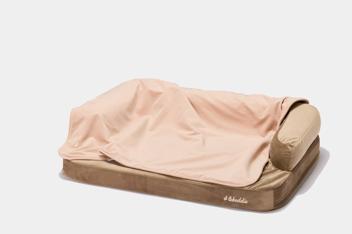 LEBEDDIE Luxusní sametová deka pro psa