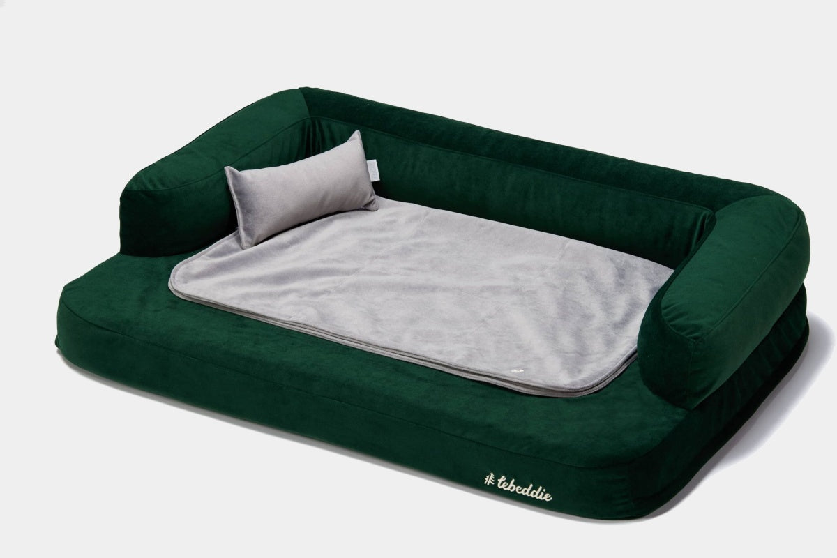LEBEDDIE Luxusní sametová deka pro psa