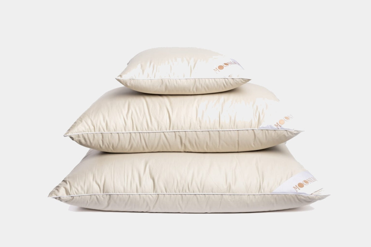 Notte Moonlight tříkomorový péřový polštář