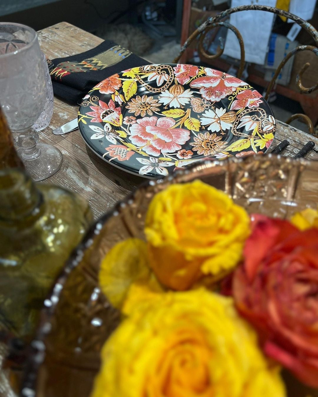 MUCADORE dezertní talíř sardinský vzor - set 4 ks