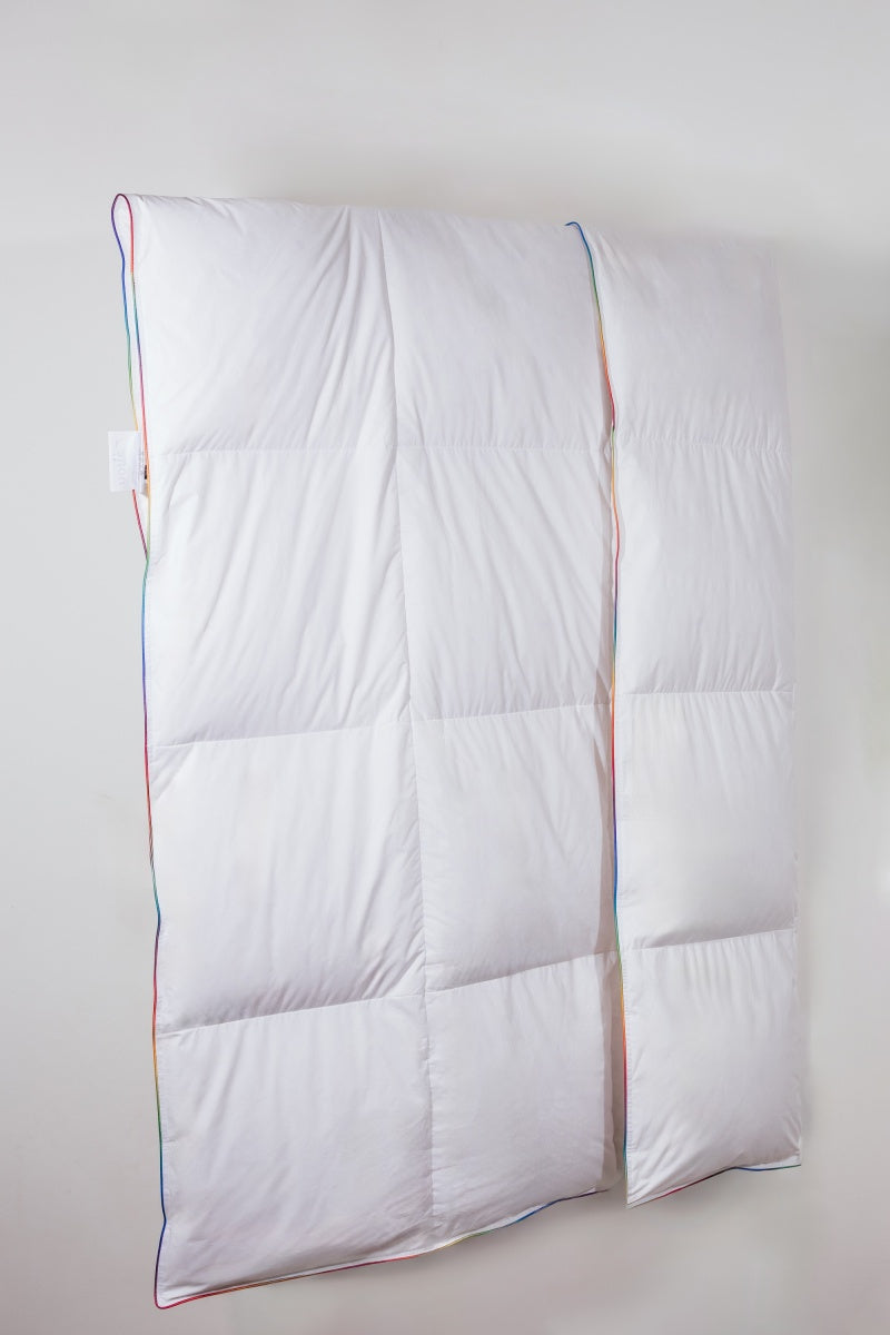 Notte Kids dětská bavlněná přikrývka s husím peřím