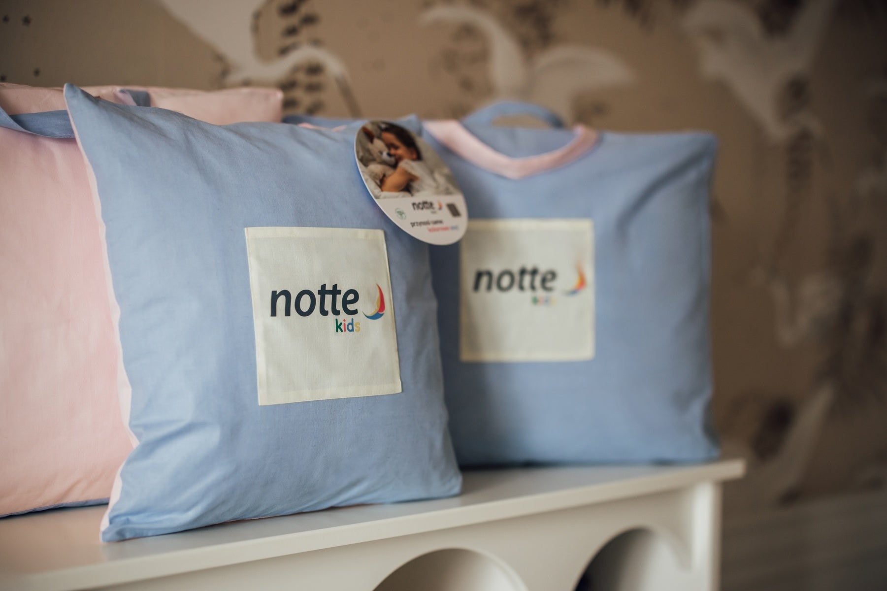 Notte Kids dětská bavlněná přikrývka s husím peřím