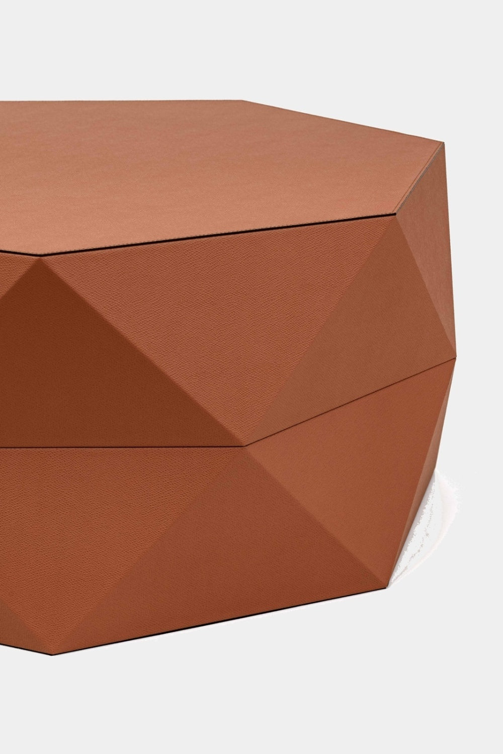Pinetti Kožený designový stolek EUCLIDE