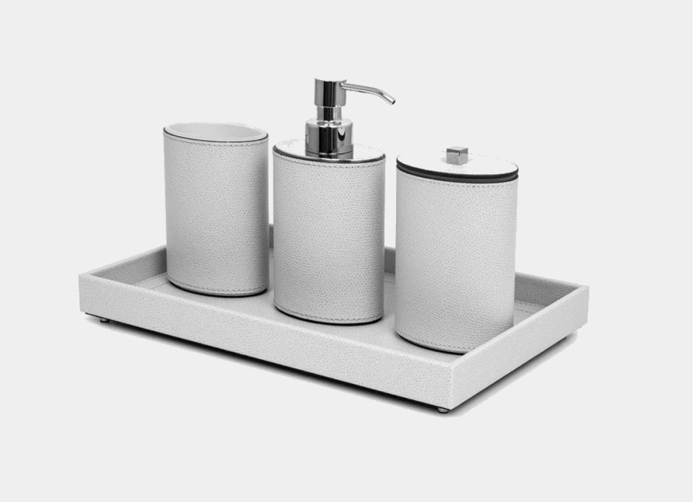 Pinetti luxusní kožený organizér do koupelny Tudor velký