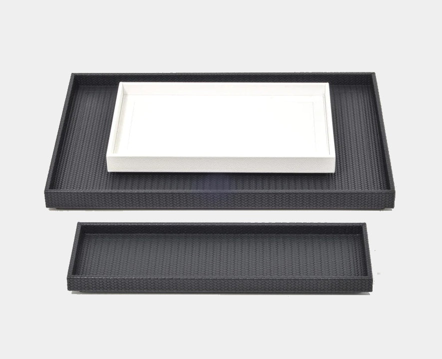 Pinetti luxusní kožený organizér do koupelny Tudor velký