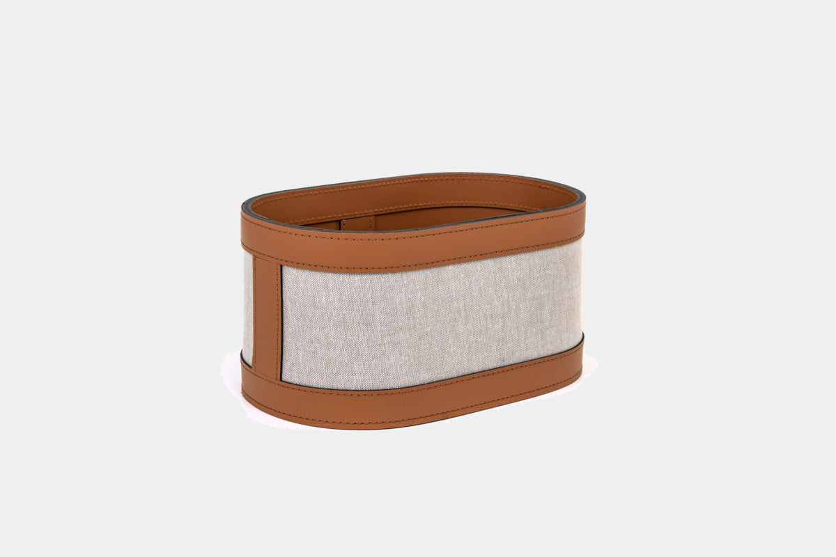 Pinetti Kožený košík do koupelny Penelope