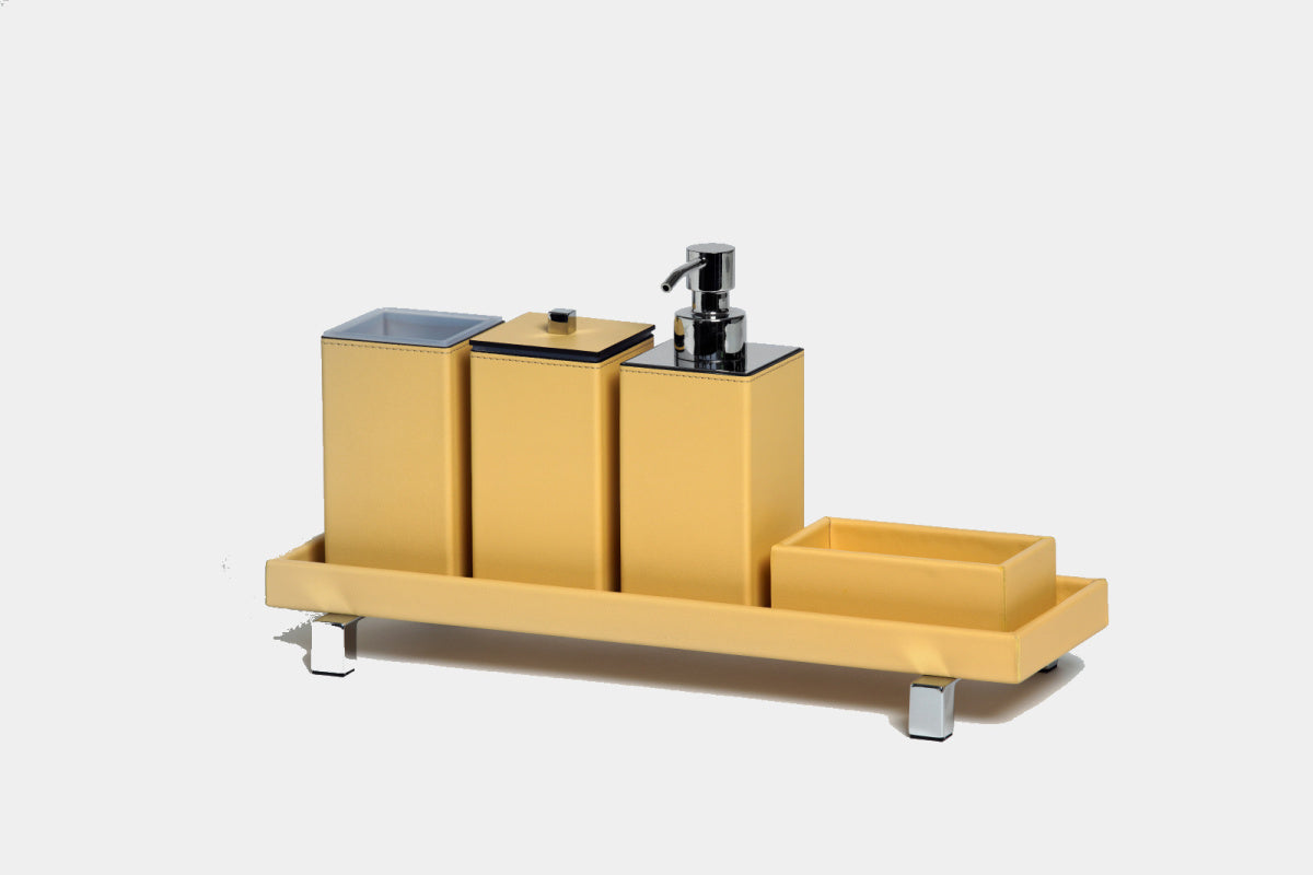 Pinetti luxusní kožený organizér do koupelny Rialto