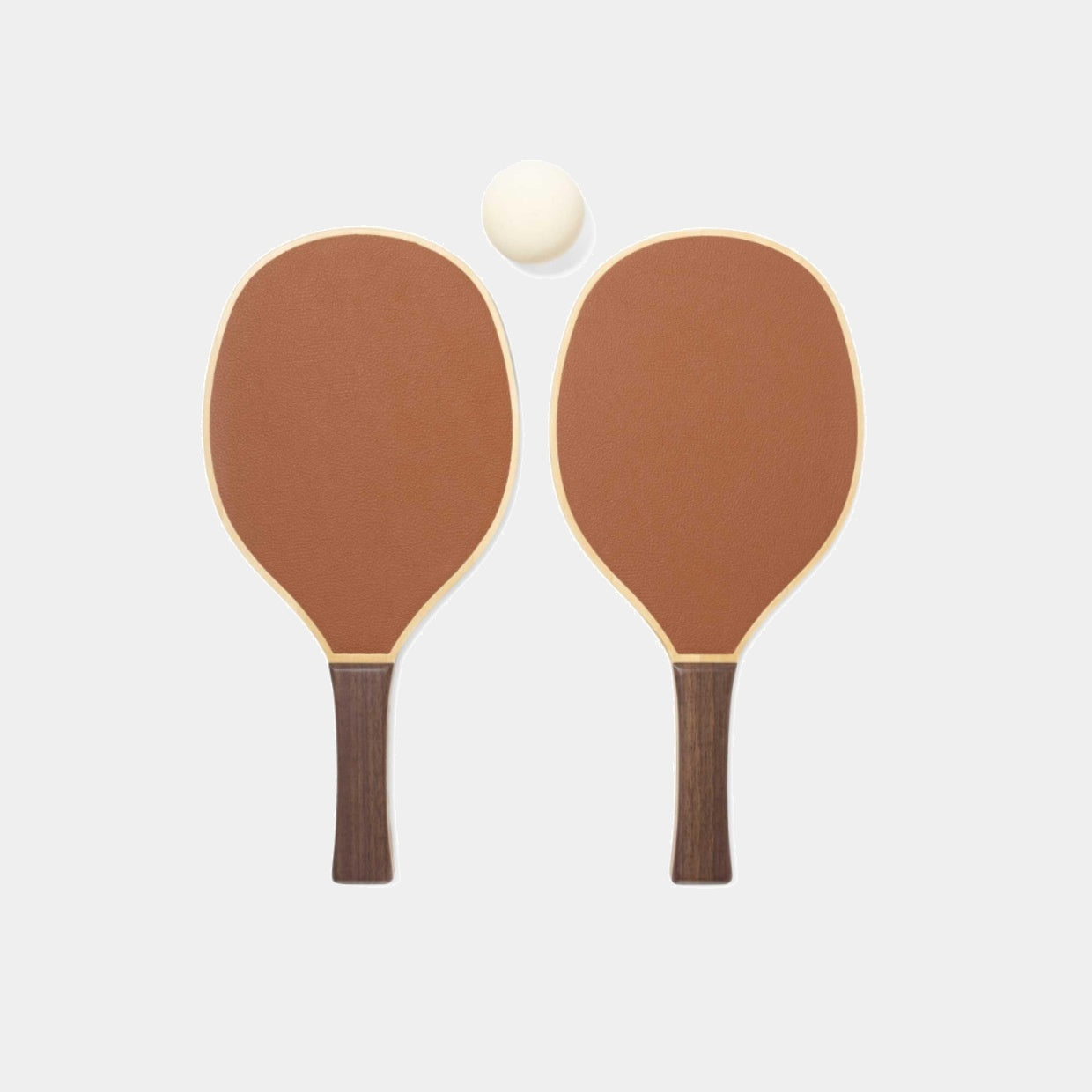 Designové dřevěné rakety na plážový tenis