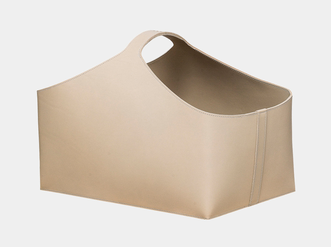 Luxusní kožený koš s uchem ARCO