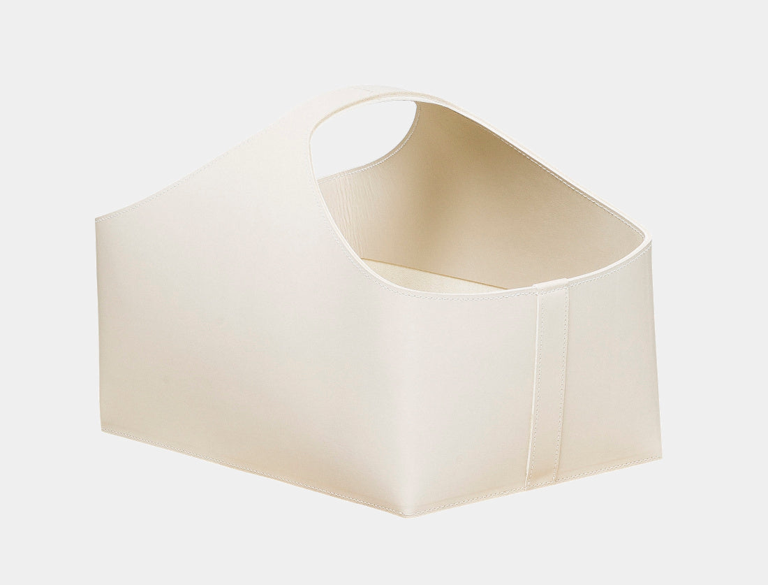 Luxusní kožený koš s uchem ARCO