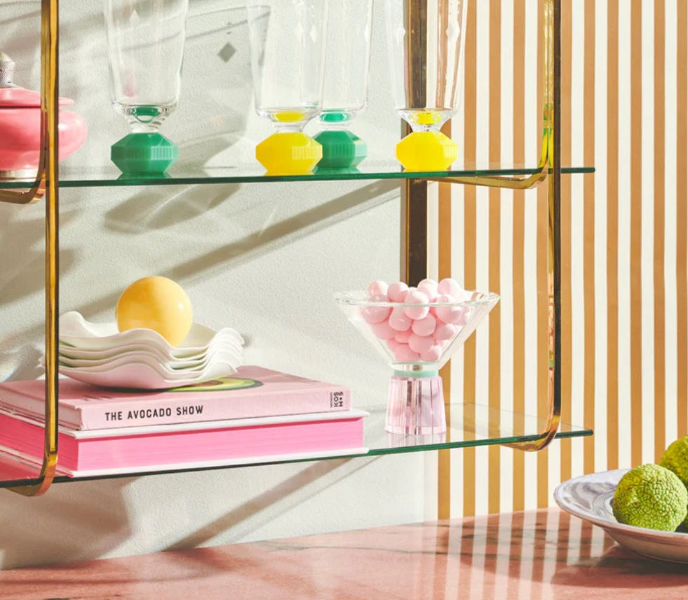 Designová miska z křišťálového skla HOPE