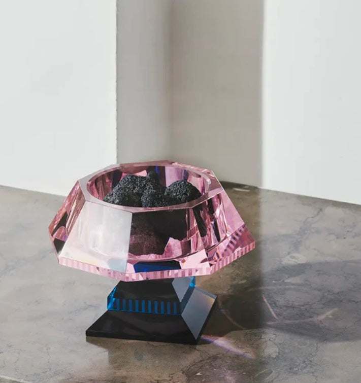 REFLECTIONS COPENHAGEN Designová miska z křišťálového skla 