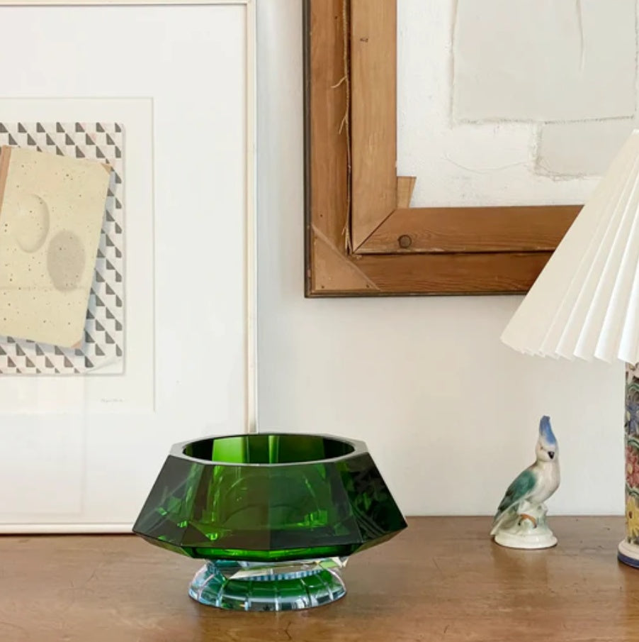 LIZZI crystal glass design bowl