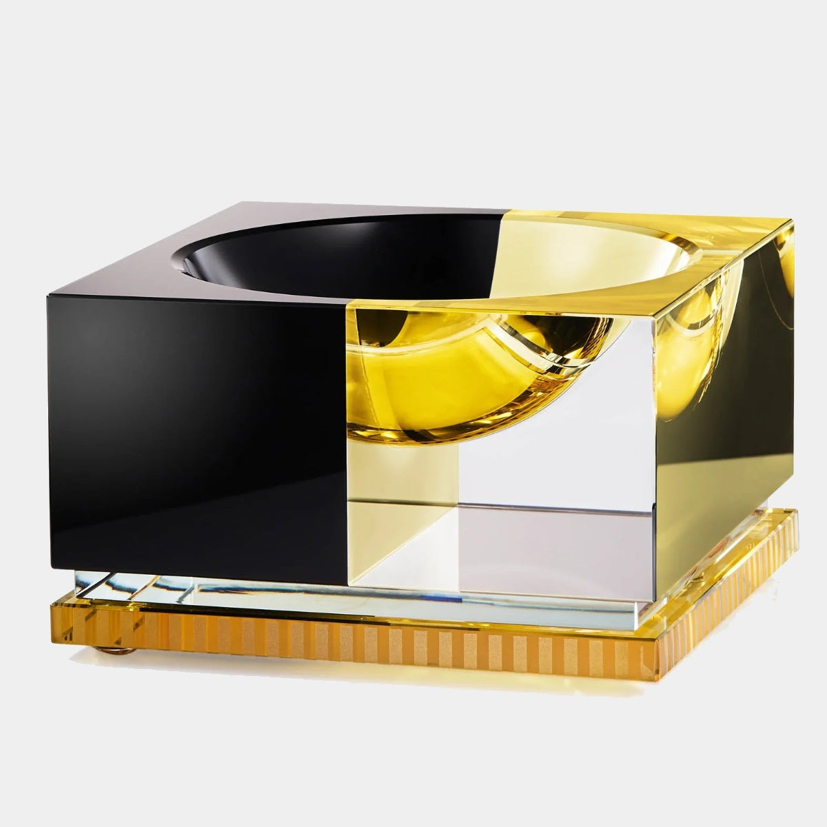 Designová miska z křišťálového skla DENVER