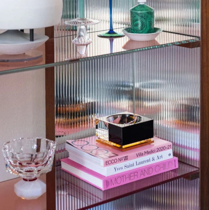 Designová miska z křišťálového skla DENVER