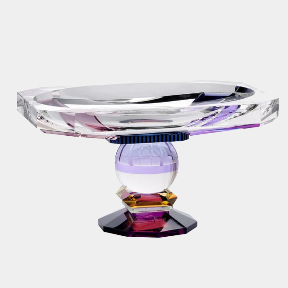 Designová velká mísa z křišťálového skla GEORGIA