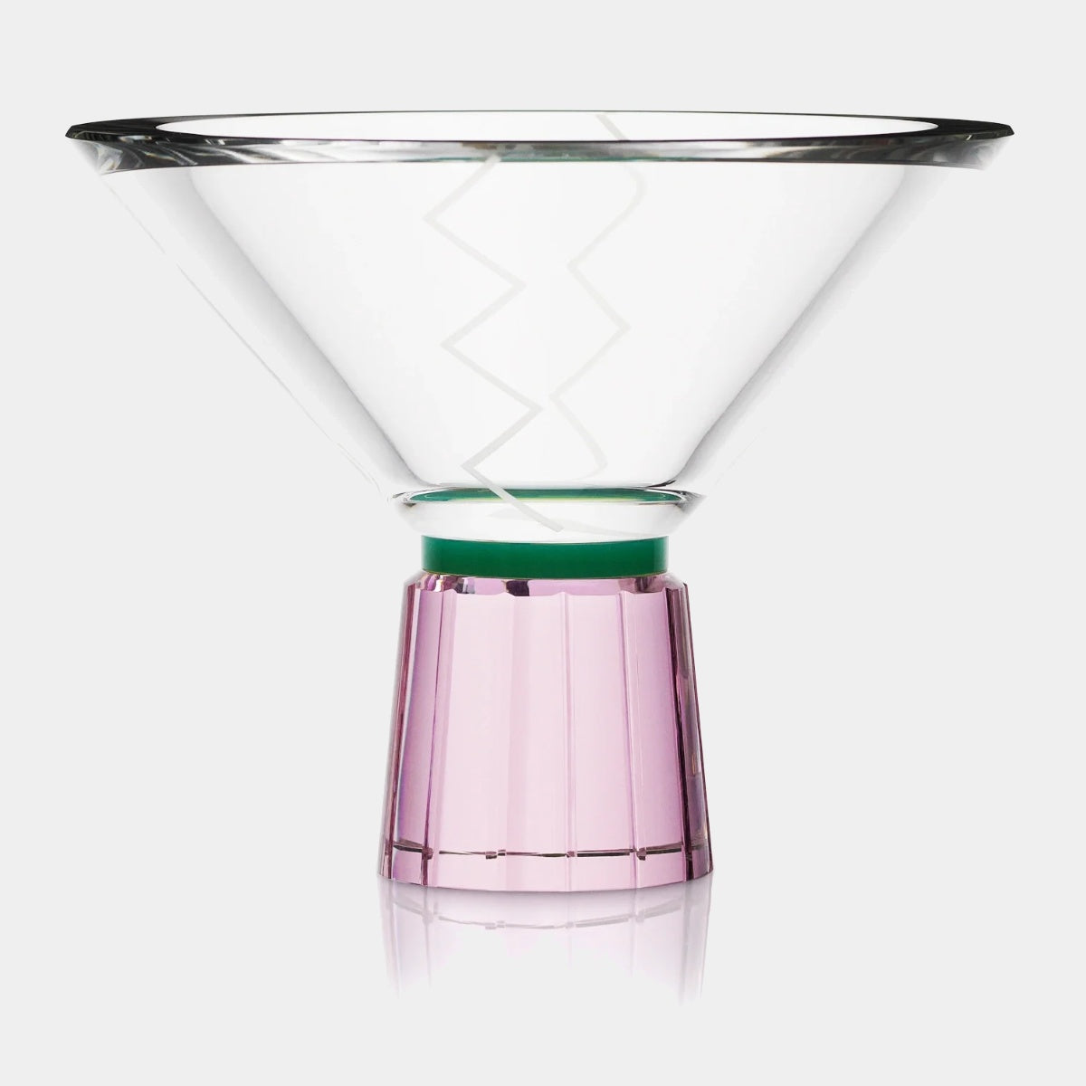 Designová miska z křišťálového skla HOPE