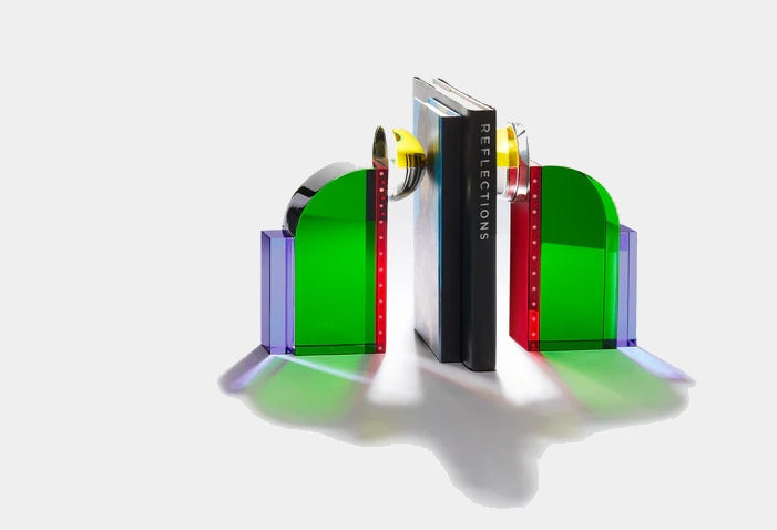 Reflections Copanhagen skleněná zarážka na knihy