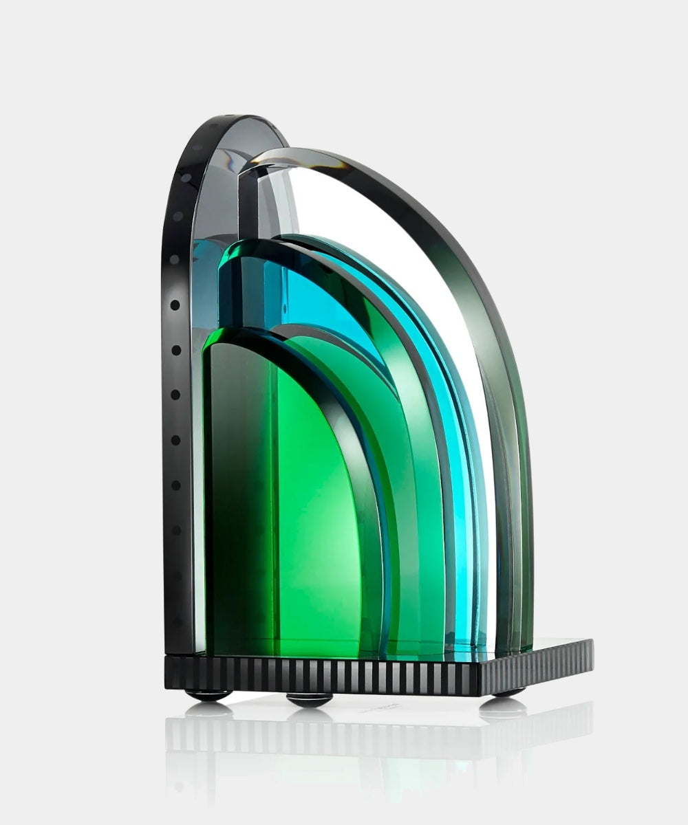 REFLECTIONS COPENHAGEN Křištálová art deco zarážka na knihy TRIBECA