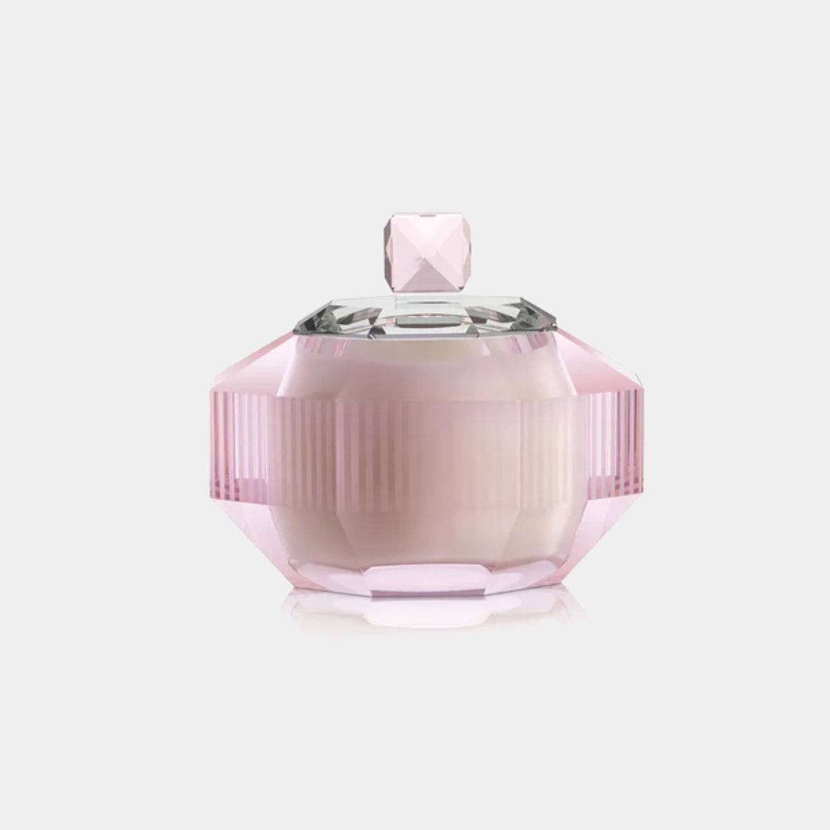 Scented candle in a crystal jar CLARA